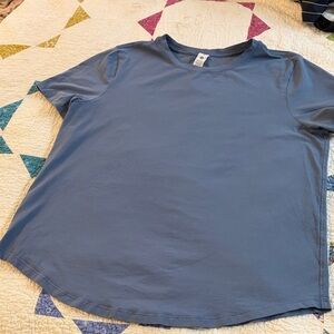 lululemon athletica Blue Short Sleeve Love Tee